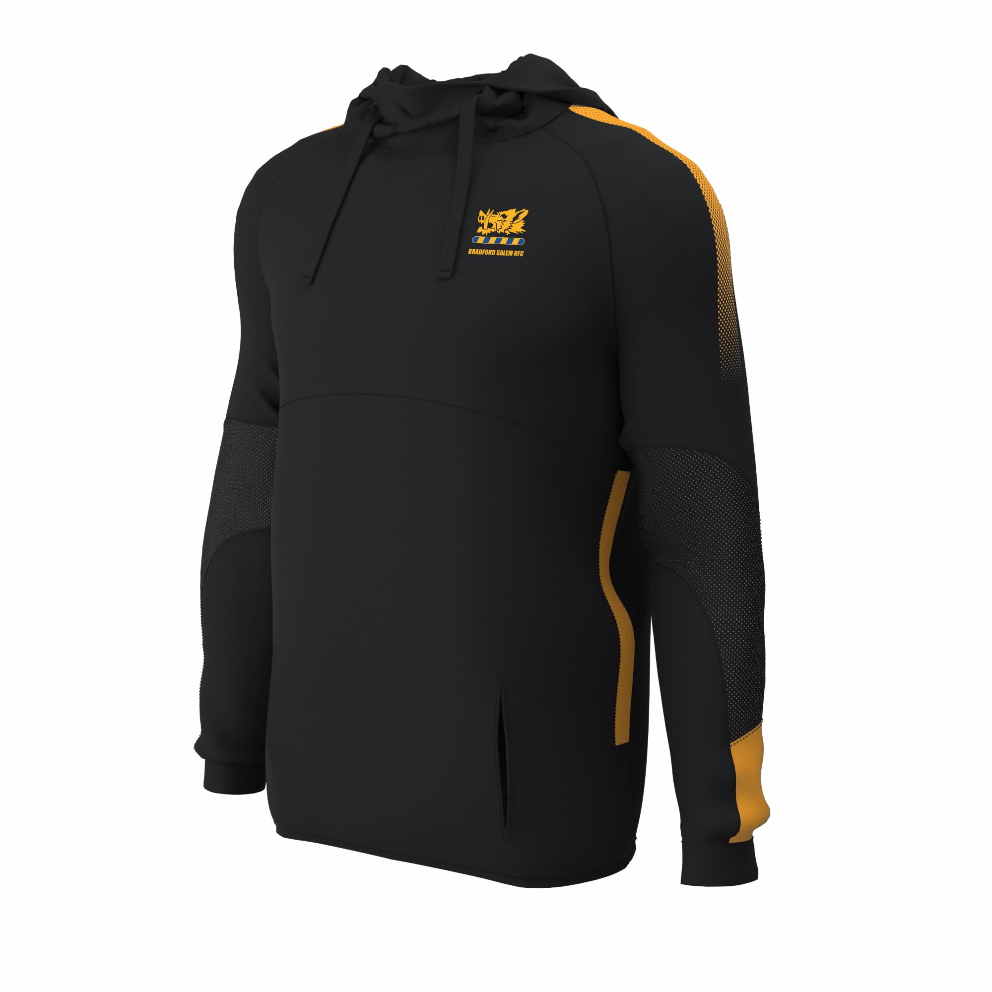Bradford Salem RFC Adult Edge Pro Technical Hoodie - Image 3