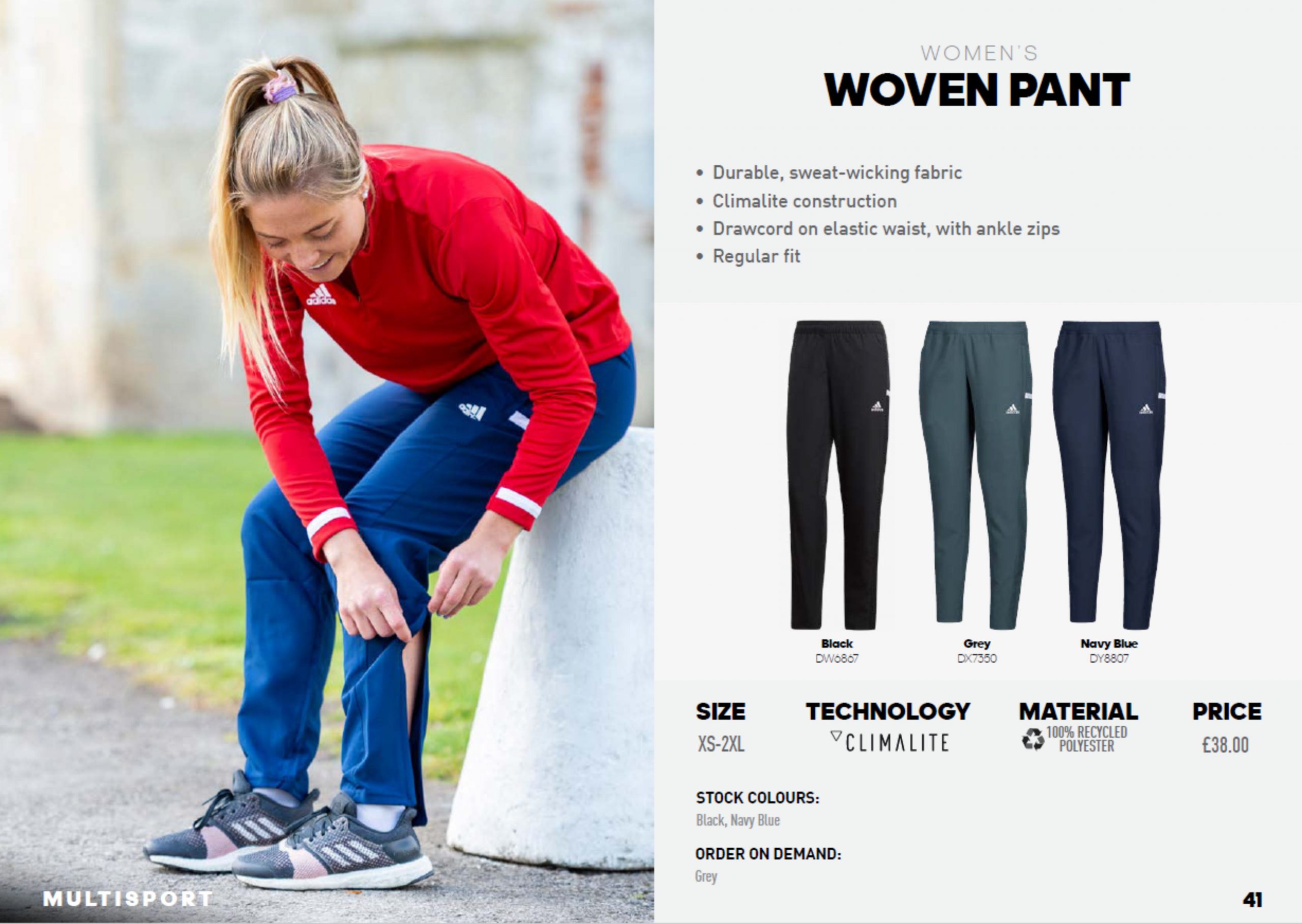 adidas T19 Woven Pants - Image 10