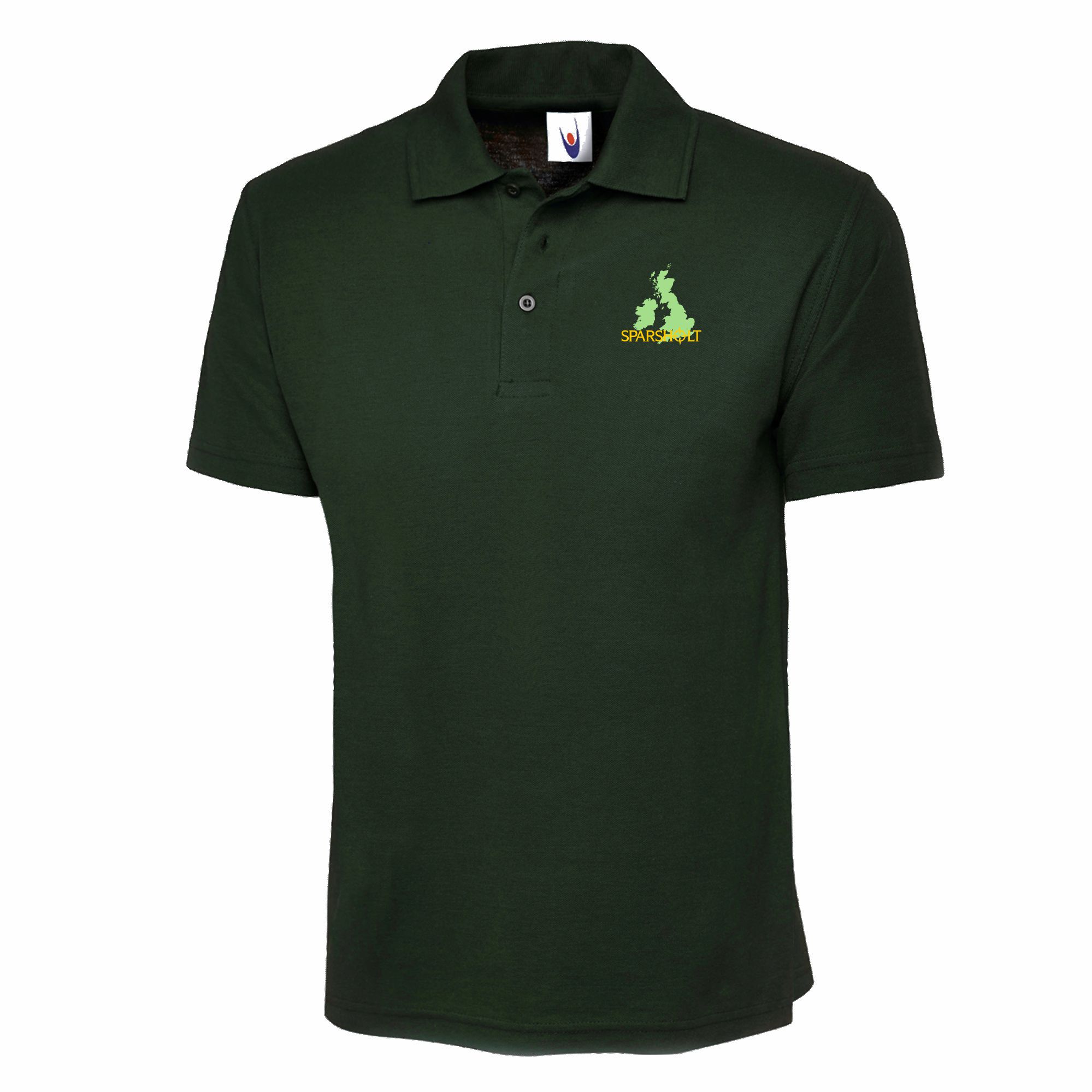 Sparsholt College Polo Shirt - GB Map - Image 2