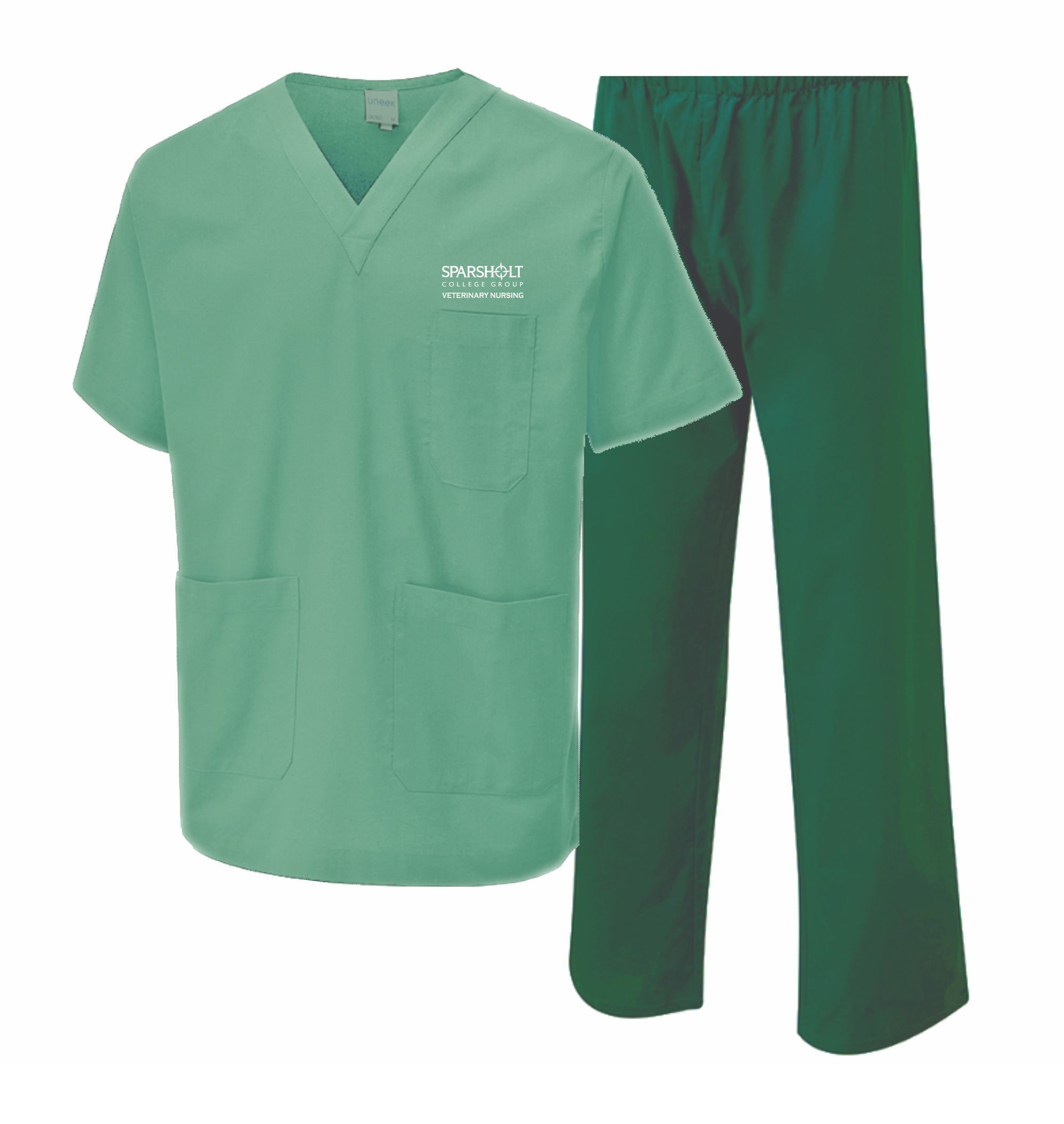 Sparsholt College Veterinary Nursing Unisex Full Scrub Set