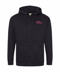 Every Student Zip Hoodie - Black