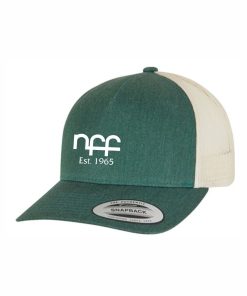 New Forest Fencing Retro Trucker Cap - Green/Beige